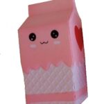 Squishy leche rosa
