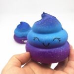 Squishy unicornio azul