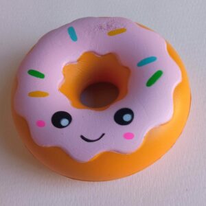 Squishy dona rosa clara