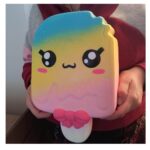 squishy helado paleta gigante kawaii antiestrés