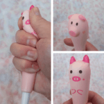 Lápices Squishy con forma de chancho