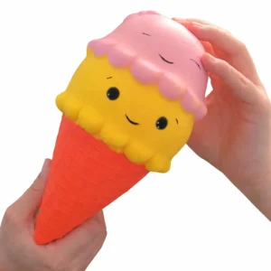 squishy helado cono gigante kawaii antiestrés