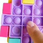 cubo pop it sensorial armable rompecabezas antiestrés