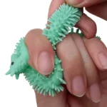 pulsera sensorial unicornio gusano flexible antiestrés varios colores
