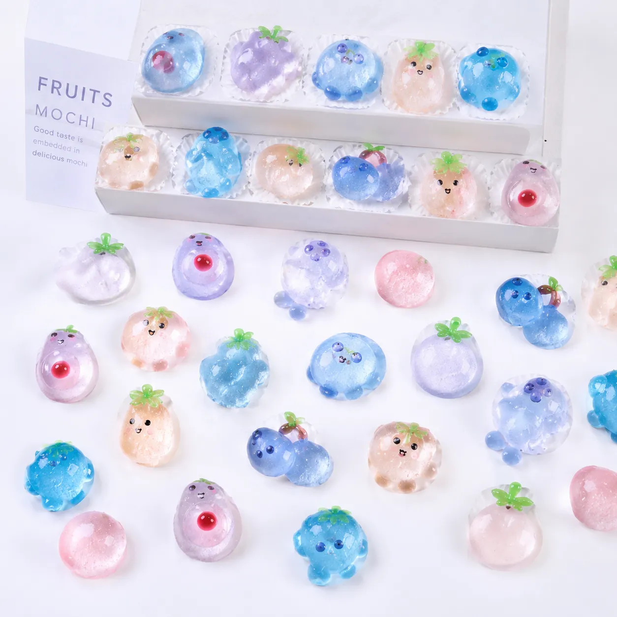 pack-50-mochi-animales-fiorlla Pack de 50 mochis animales sensoriales suaves y coleccionables