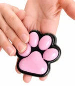 Patita de Gato Rosada Peludita Antiestrés Kawaii 7 cm