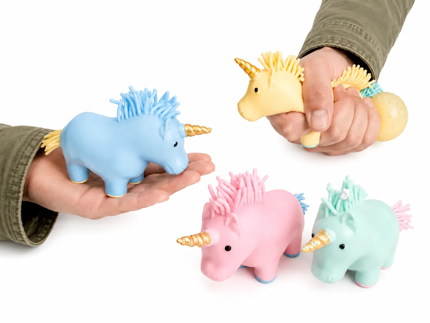 Squishy Unicornio Pastel Sensorial Antiestrés