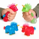 Squishy Unicornio Transparente Sensorial Antiestrés