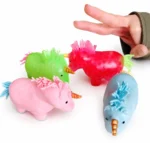 Pack 4 Squishy Unicornio Sensorial Antiestrés