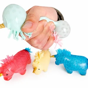 Pack 4 Squishy Unicornio Sensorial Antiestrés