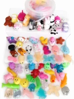 90 Mochis Squishy Balde 24 Más 66 Sin Repetir