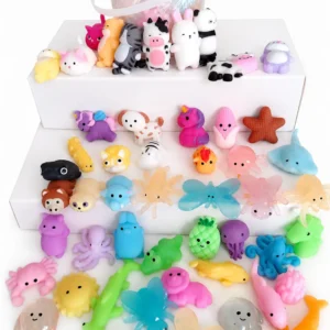 62 Mochis Squishy Balde 12 Más 50 Sin Repetir