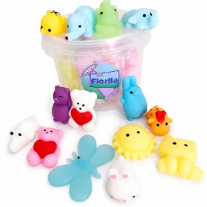 18 mochis squishy balde 12 mas 6 sin repetir diseños variados Fiorlla