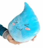 Peluche Gotita Feliz Kawaii 25 cm ojos cerrados