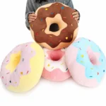 Peluche Donut Kawaii Cojín Decorativo Suave 37 cm