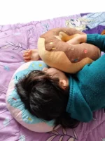 Peluche Donut Kawaii Cojín Decorativo Suave 37 cm