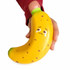 Squishy Plátano Kawaii Antiestrés Sensorial