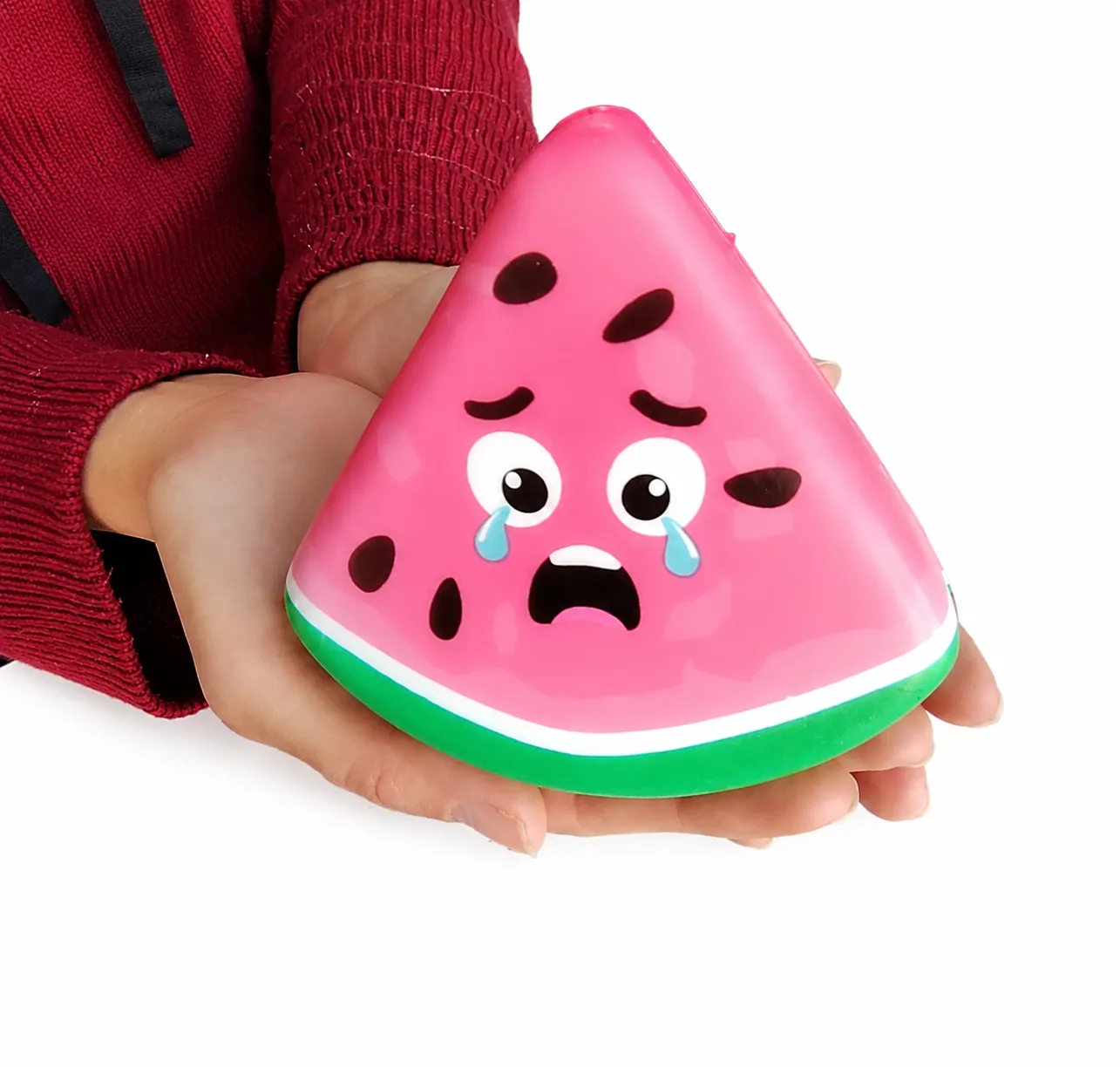 sqc016-squishy-sandia-kawaii Squishy Sandía Kawaii Antiestrés Sensorial