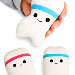 squishy diente kawaii antiestrés sensorial Fiorlla