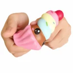 Squishy Cupcake de Cereza kawaii antiestrés slow rising