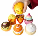 Squishy Berlín Crema Pastelera Pollito Kawaii Antiestrés Slow Rising