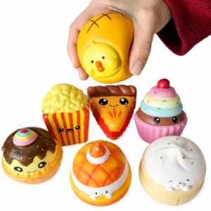 Squishy Berlín Crema Pastelera Pollito Kawaii Antiestrés Slow Rising