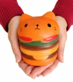 Squishy Hamburguesa Gato Kawaii