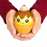 Squishy Helado de Vainilla kawaii antiestrés slow rising