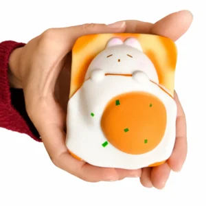Squishy Pan Huevo Frito Kawaii
