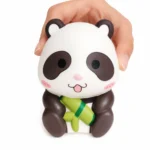 Squishy Oso Panda Bambú Kawaii Antiestrés Slow Rising