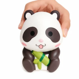 Squishy Oso Panda Bambú Kawaii Antiestrés Slow Rising