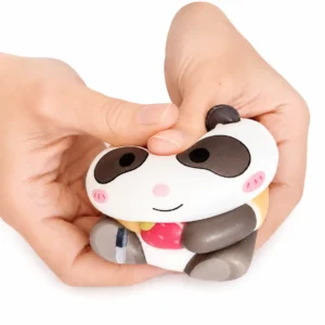 Squishy Oso Panda Frutilla Kawaii Antiestrés Slow Rising