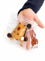 Squishy capibara antiestrés sensorial con bolsa reutilizable