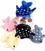Monedero peluche kawaii ballena tiburón varios colores Fiorlla
