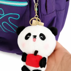 Llavero peluche panda kawaii de felpa súper suave