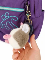 Llavero peluche pingüino kawaii de felpa súper suave
