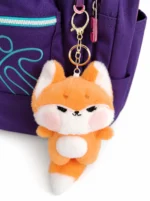 Llavero peluche zorro kawaii de felpa súper suave