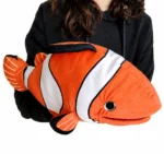 titere peluche pez payaso marioneta de mano kawaii