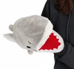 titere peluche tiburon marioneta de mano kawaii