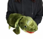 titere peluche tortuga marioneta de mano kawaii