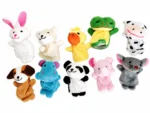 pack 10 titeres de dedo animales peluche marionetas kawaii