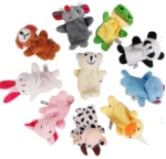 pack 10 titeres de dedo animales peluche marionetas kawaii