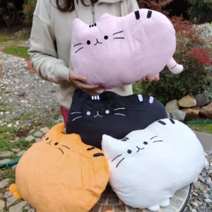 Cojín almohada peluche gato Pusheen 40 cm disponible en cuatro colores