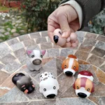 Pack 6 squishy perritos antiestrés modelos aleatorios sin repetir
