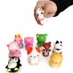 Pack 10 Squishy Animales Antiestrés Modelos Aleatorios de Espuma PU