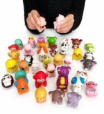 Pack 10 Squishy Animales Antiestrés Modelos Aleatorios de Espuma PU