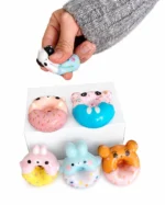 Pack 6 Squishy Dona Animales Kawaii Antiestrés