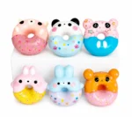 Pack Squishy Donut Animales Modelos Sin Repetir