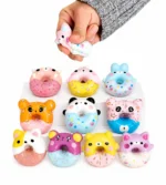 Pack Squishy Donut Animales Modelos Sin Repetir